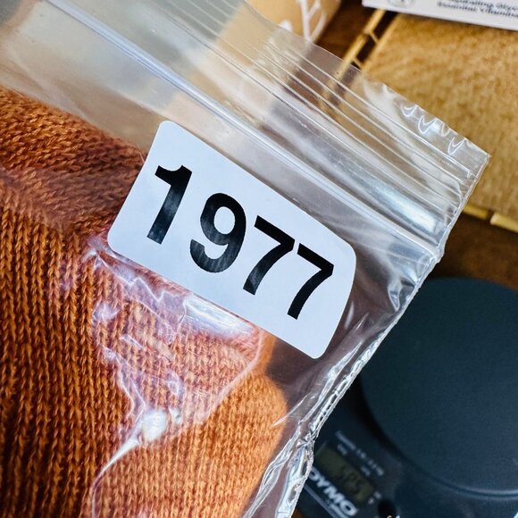 Tommy Bahama Sweater Mens XL VNeck Cotton Silk Orange Pullover - Picture 8 of 8